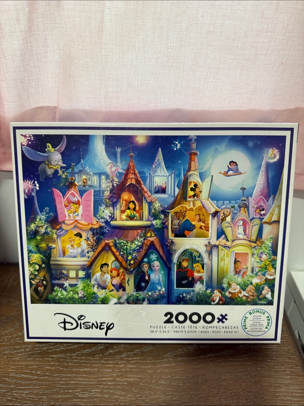 Ceaco Disney Princess Castle 🔴2/$20🔴2000 Piece Jigsaw Puzzle